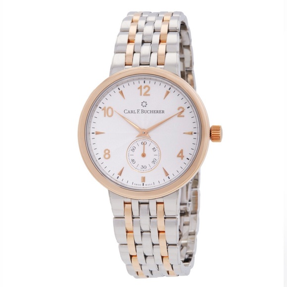 CARL F BUCHERER Adamavi Hand Wind Unisex 39mm 18k Gold and Stainless steel Watch
